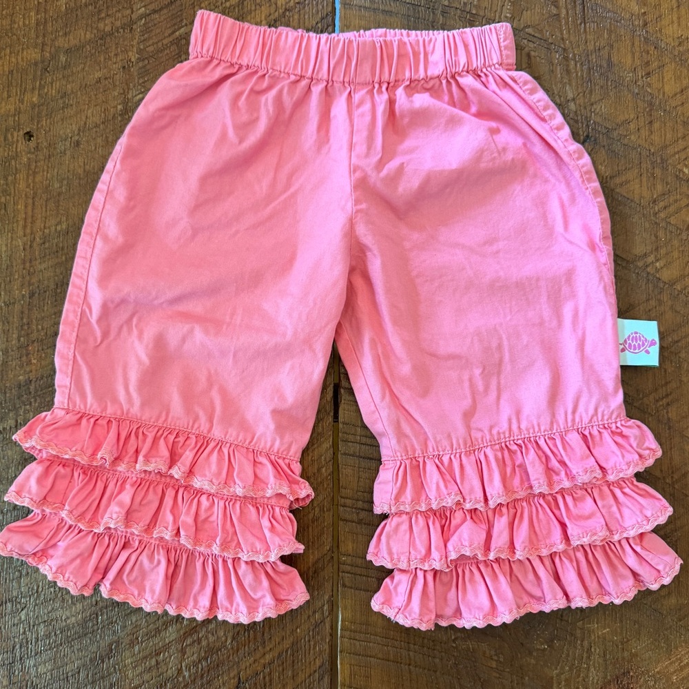 Pink Ruffle Pants - Picture 2 of 3
